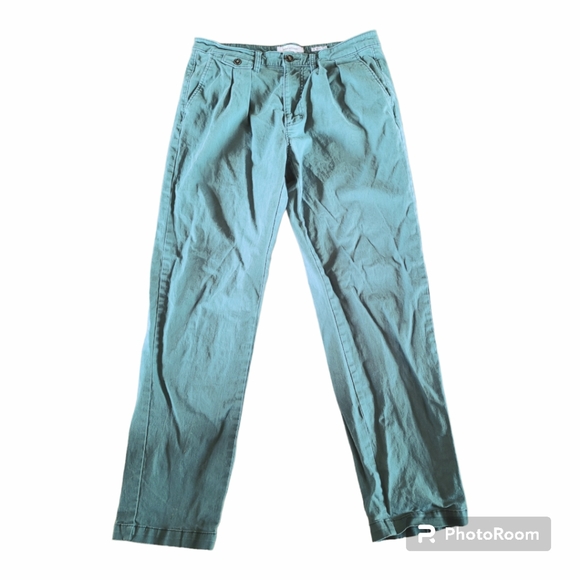 Urban Outfitters Other - 🌟3 for $15 SALE🌟 Urban Outfitters Teal Pleated Dad Chino Pants